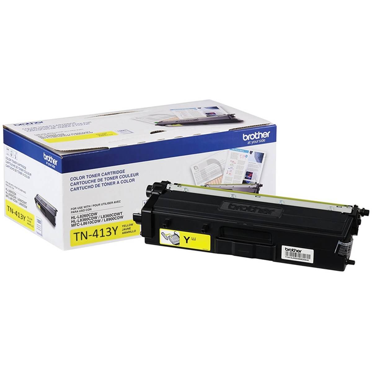 Toner Brother TN-413Y Amarelo Original - Impressorajato